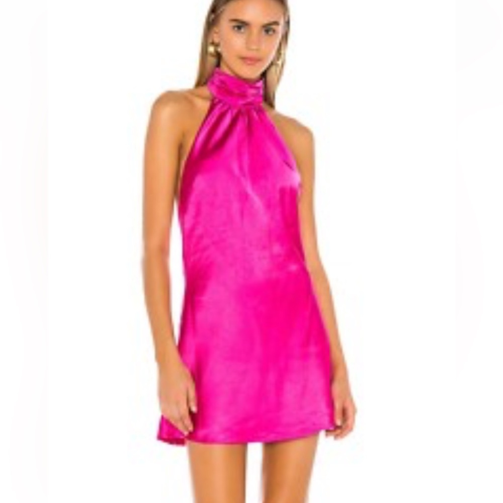 Lovers + Friends Fuchsia Dress
